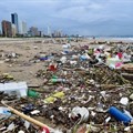 Plastic and garbage on South Beach, Durban, in February 2023. Archive photo: Lucas Nowicki / GroundUp