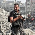 Palestinian AFP photojournalist Mahmud Hams was awarded the Visa d’Or News prize for his coverage of the conflict in Gaza (Image supplied)