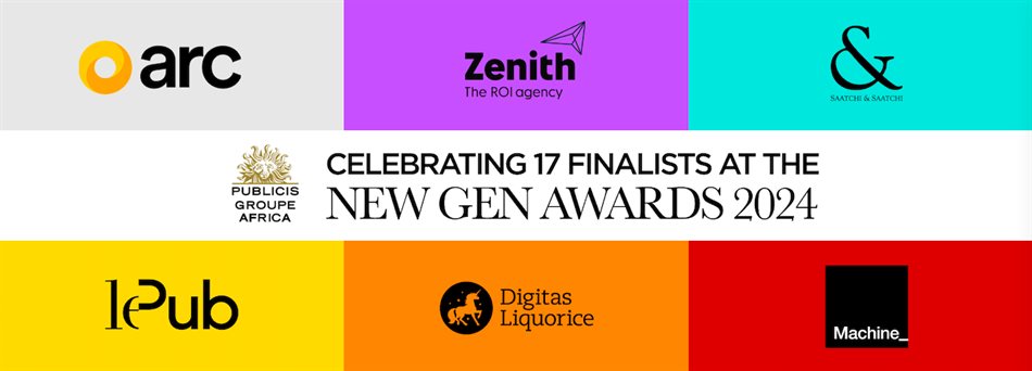 Publicis Groupe Africa celebrates 17 finalists at the New Gen Awards 2024