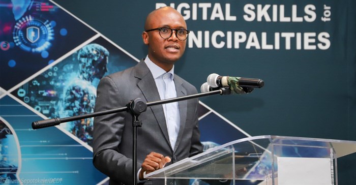 The DCDT under Malatsi's guidance is seeking to improve SA's digital infrastructure