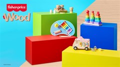 Fisher-Price brings back wooden toys with new range