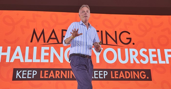 Frank van den Driest was on stage at the Nedbank IMC Conference: Source: Supplied.