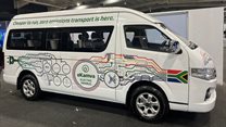 South Africa unveils its first electric minibus taxi