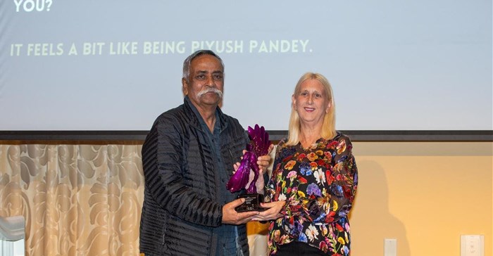 Piyush Pandey, former global chief creative officer of Ogilvy was honoured. Source: Supplied.