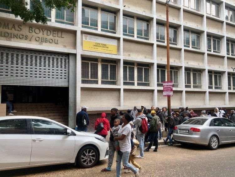 For more than six weeks the Unemployment Insurance Fund online service has been down. Image: GroundUp
