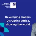 Developing leaders. Disrupting Africa, showing the world