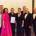 Hotel Operation of the Year Award overall winner was City Lodge Hotel GrandWest, with the award presented to general manager, Dean Samouilhan. Pictured are: Morne Bester, general manager: Operations; Ross Phinn, divisional director: Operations; Lindiwe Sangweni-Siddo, COO; Dean Samouilhan; Andrea Anderson, general manager: Operations; Stephan Janse van Rensburg: divisional director: Operations; Tony Balabanoff, divisional director: Operations; and Trevor Boyd, general manager: F&B