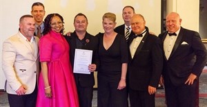 Hotel Operation of the Year Award overall winner was City Lodge Hotel GrandWest, with the award presented to general manager, Dean Samouilhan. Pictured are: Morne Bester, general manager: Operations; Ross Phinn, divisional director: Operations; Lindiwe Sangweni-Siddo, COO; Dean Samouilhan; Andrea Anderson, general manager: Operations; Stephan Janse van Rensburg: divisional director: Operations; Tony Balabanoff, divisional director: Operations; and Trevor Boyd, general manager: F&B