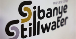 A logo of Sibanye Stillwater is seen at a mine in Marikana, outside Rustenburg, northwest of Johannesburg, South Africa, 14 March 2024. Reuters/Siphiwe Sibeko/File Photo