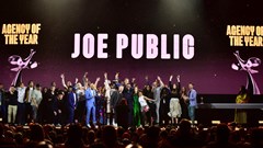 Source: © Gallo Images  Joe Public is the Loeries Awards Agency of the Year