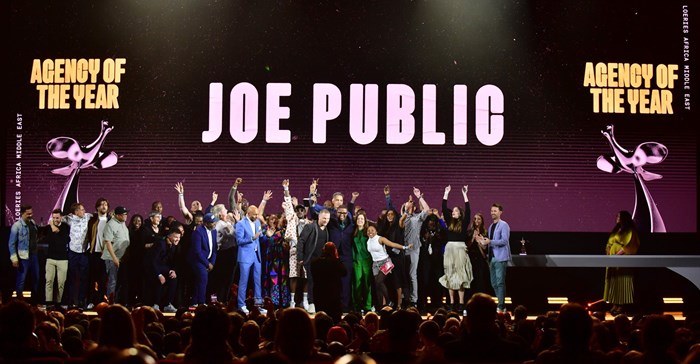 Source: © Gallo Images  Joe Public is the Loeries Awards Agency of the Year