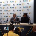 The Minister and Deputy Minister of Mineral and Petroleum Resources were both in attendance at the AOW press conference