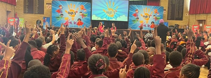 3RC&#x2019;s High5 takes off with a phenomenal start in Johannesburg primary schools