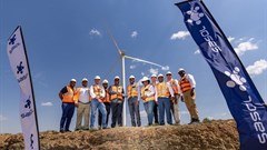 ACED delivered Sasol’s first wind farm for green hydrogen