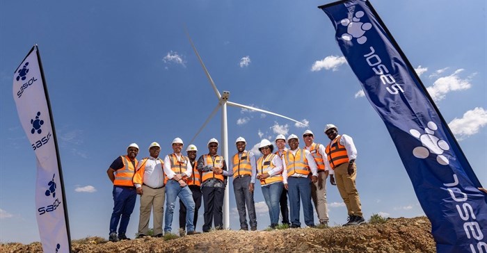 ACED delivered Sasol’s first wind farm for green hydrogen