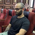 Tigran Gambaryan, an executive of Binance, the world's largest cryptocurrency exchange, sits as he waits to face prosecution for tax evasion and money laundering at the federal high court in Abuja, Nigeria, 4 April 2024. Reuters/ Abraham Achirga/File Photo