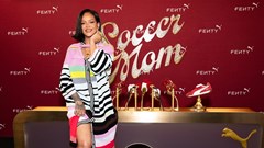 Rihanna was interviewed by kid influencer. Source: Puma