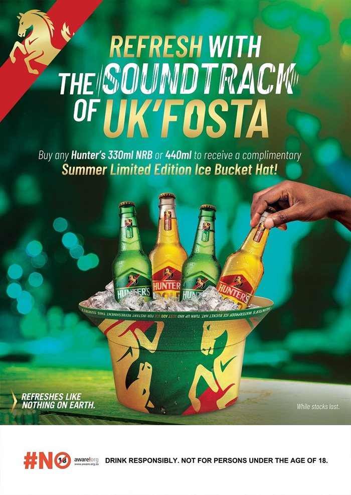 Hunter&#x2019;s Premium Cider refreshes summer with the soundtrack of uk'fosta