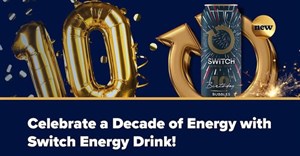 Celebrate a decade of energy with Switch Energy Drink