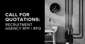 Request for quotations: Appointment of a service provider for the provision of recruitment services