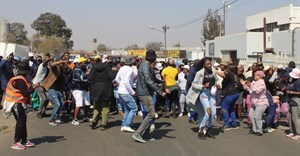 The 11-week strike at the Mister Sweet plant in Germiston has ended. Archive photo: Kimberly Mutandiro / GroundUp