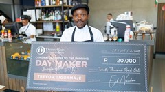 Trevor Digoamaje crowned Diners Club's Barista of the Year 2024