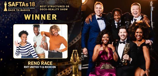 Ogilvy and Cashbuild celebrate a Safta win for &#x2018;Reno Race&#x2019;