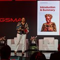 Angela Wamola, head of GSMA for sub-Saharan Africa presents the latest GSMA report.