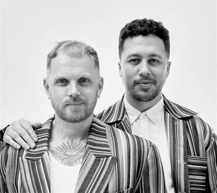 Alan Hayward and Garreth van Niekerk. Image supplied