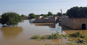 Homes are submerged in water after a massive flood in N'djamena, Chad, 14 October 2022. Reuters/Mahamat Ramadane/File Photo