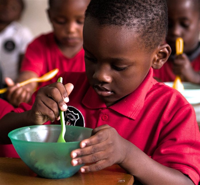 Shoprite supports 124 ECD centres across South Africa, serving over 8 490 children with nutritious meals daily. Image supplied