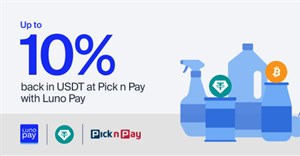 Earn crypto rewards when using Luno Pay at Pick n Pay stores