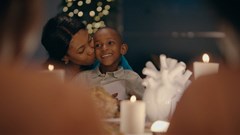 Source: © Shoprite Holdings Dr Nqobile Manzini and her son, Siya were reunited by Checkers Sixty60 via its branded Lift aeroplane