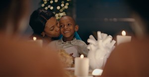 Source: © Shoprite Holdings  Dr Nqobile Manzini and her son, Siya were reunited by Checkers Sixty60 via its branded Lift aeroplane