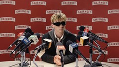 Troye Sivan announced his new role in a mock press conference.
