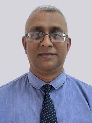 Carl Velusamy, manager at Mancosa School of Public Administration