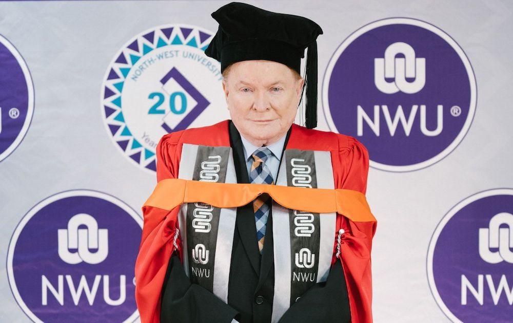 Prof Raymond Parsons to be awarded an honorary doctorate by the NWU