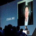 SpaceX founder and Tesla CEO Elon Musk speaks on a screen during the Mobile World Congress (MWC) in Barcelona, Spain. Source: Reuters/Nacho Doce
