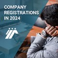 What changed in 2024? Company registrations are down by 67%