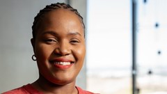 Source: Supplied. Nomfundo Vilakazi, Dis-Chem's new HR director.