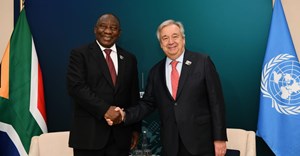 Source: Presidency of the Republic of South Africa. President Cyril Ramaphosa received the United Nations Secretary-General, António Guterres at Mahlamba Ndlopfu, the president’s official residence in Pretoria on Wednesday, 11 December 2024.