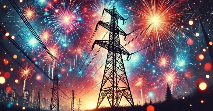 2025 seems to be the year South Africa's electricity problems turn the corner. Source: Microsoft Designer