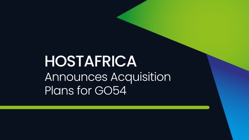 HostAfrica announces acquisition plans for Nigerian web hosting firm GO54