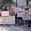 Mr Sweet workers picketed outside the Department of Labour’s office in Germiston during their 11-week strike. Archive photo: Kimberly Mutandiro / GroundUp