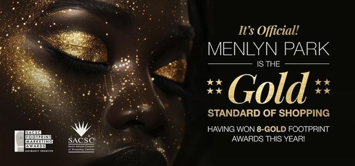 Menlyn Park Shopping Centre setting the gold standard for shopping in 2024 by bagging 8 gold awards