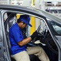A worker assembles an EV car inside BYD's first electric vehicle (EV) factory in Southeast Asia, a fast-growing regional EV market where it has become the dominant player, in Rayong, Thailand. Source: Reuters/Chalinee Thirasupa