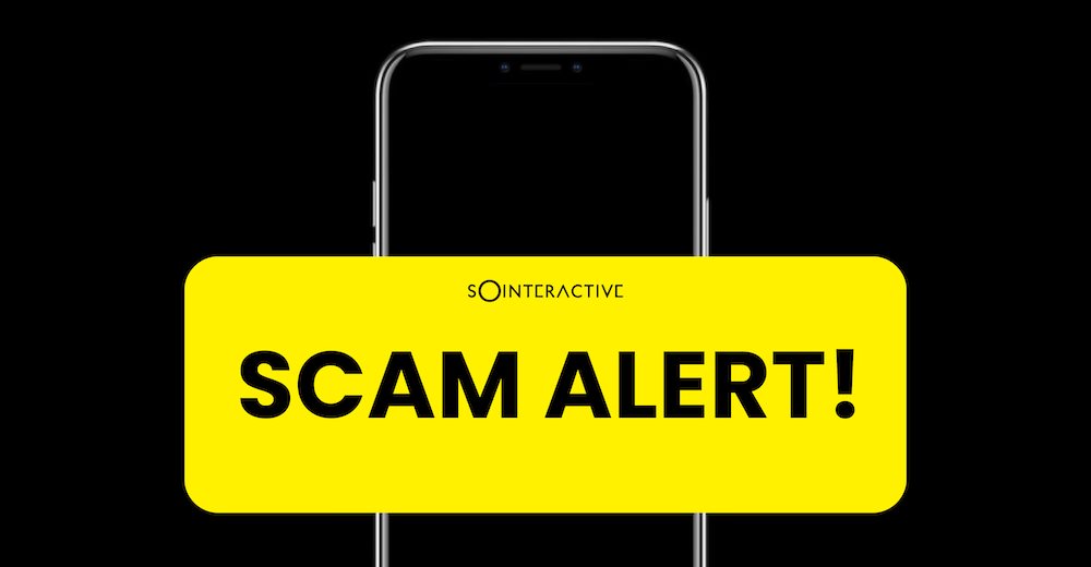 Scam alert: Fraudsters are impersonating So Interactive with fake job offers