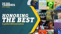 The 2025 Tabbie Awards competition for B2B online and print publications is open (Image supplied)