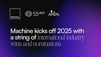 Machine kicks off 2025 with a string of international industry wins and nominations