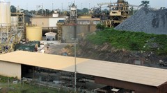 AngloGold Ashanti's main sulphide treatment plant is seen in Obuasi. Source: Reuters/Kwasi Kpodo
